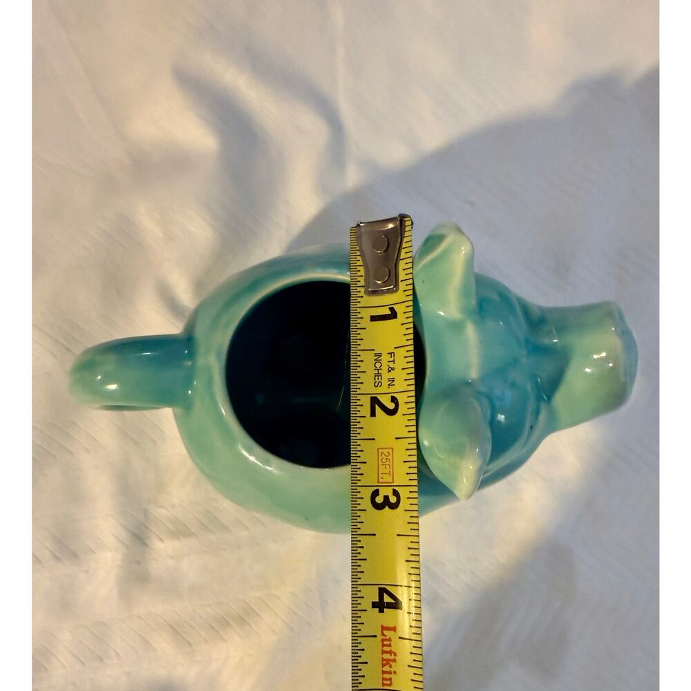 Vintage ceramic pig pitcher 1950s - Picture 7 of 14